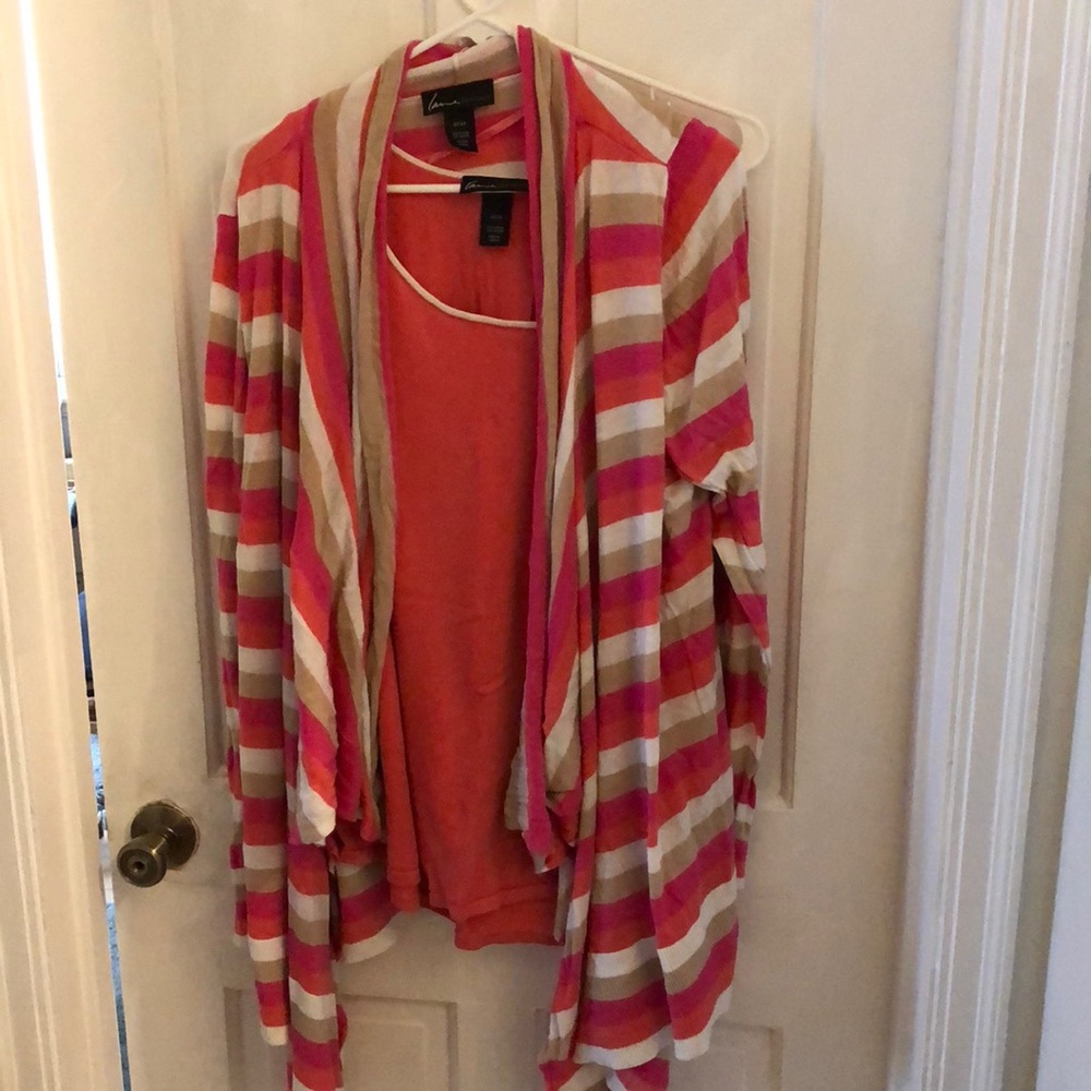 Lane Bryant Cardigan set